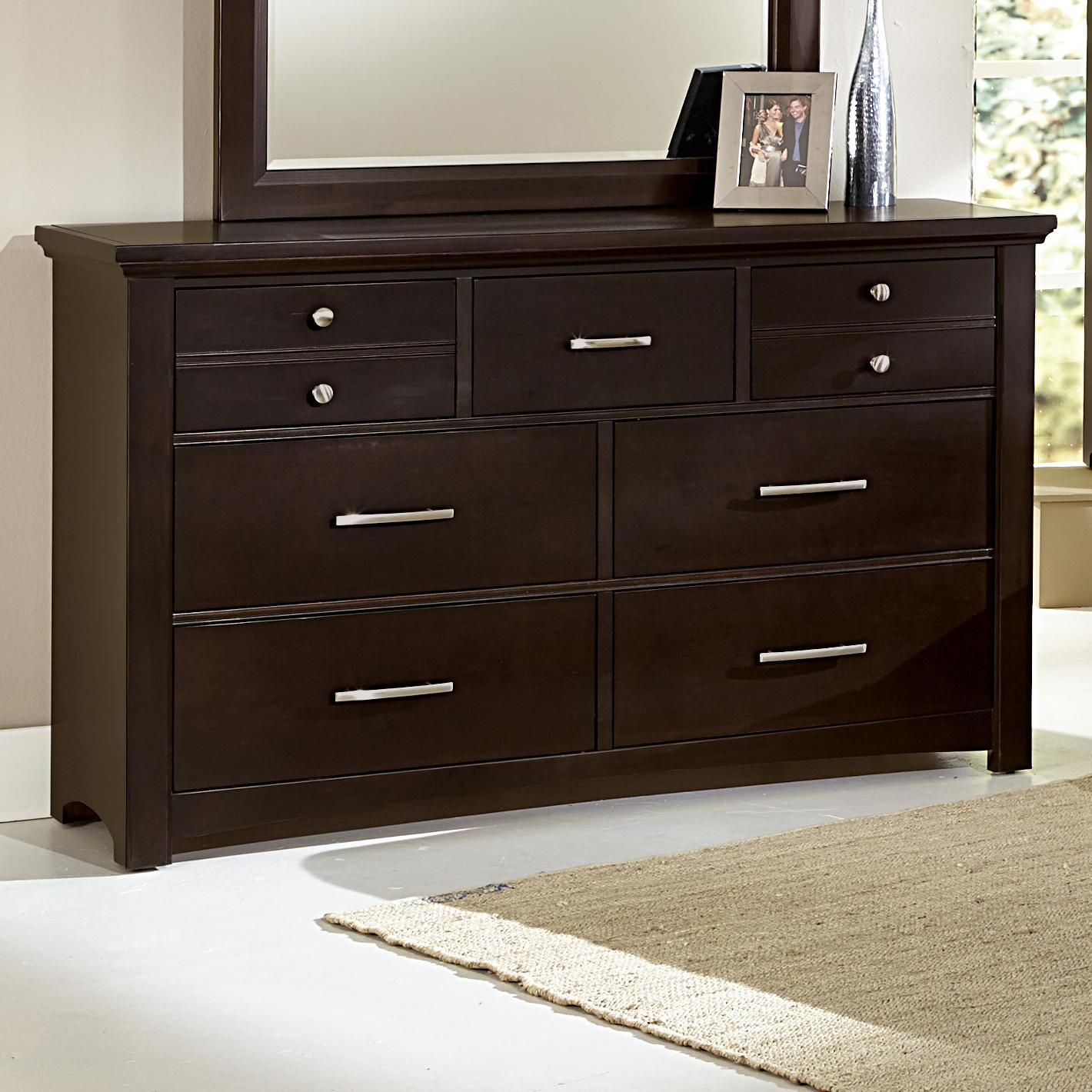 Vaughan Bassett Transitions Casual Contemporary Dresser 7 drawers